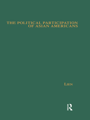 cover image of The Political Participation of Asian Americans